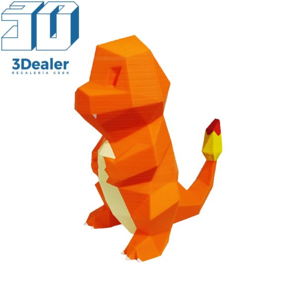 Charmander Poly 3D - Pokémon