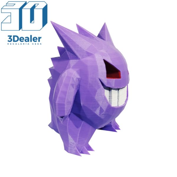 Gengar Poly 3D Pokemon